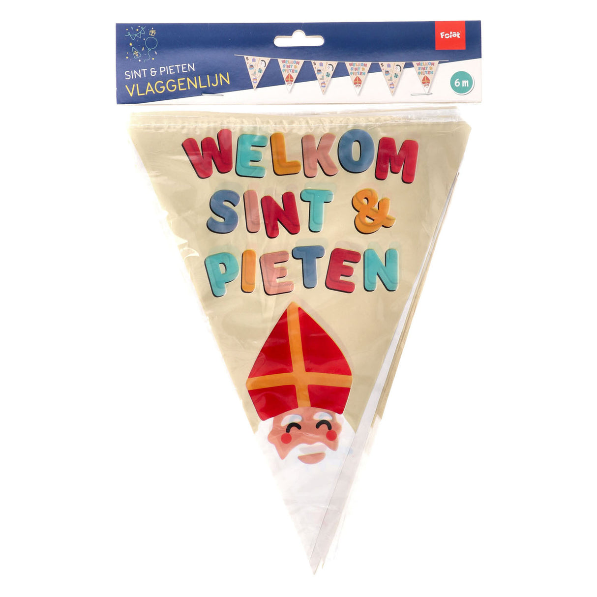 Folat bv Flaggenlinie begrüßt Saint Pete, 6 Meter