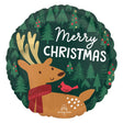 Folat bv folieballon kerstmis rendier - 45cm