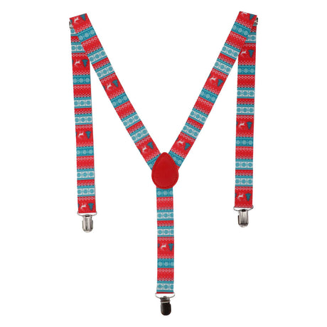 Folat bv bretels fairisle cozy christmas