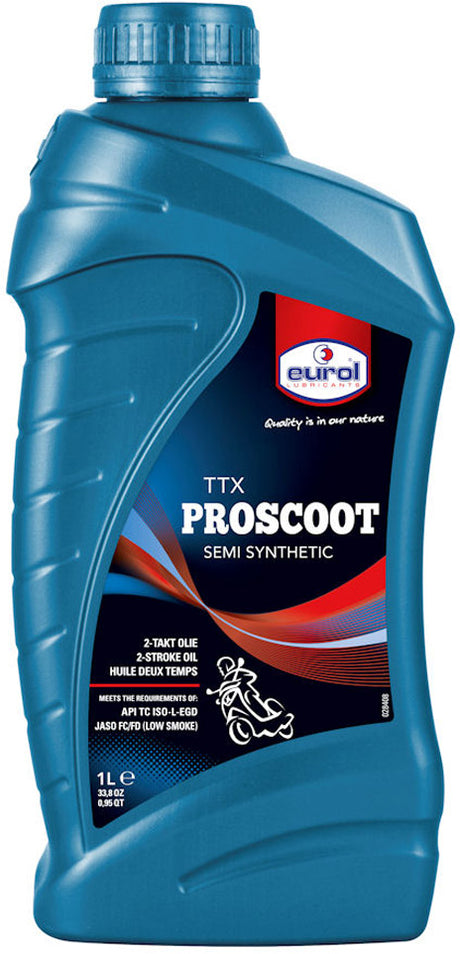 Eurol Oil Pro-Scoot (TT-X) Semi Synthetic 1 Liter