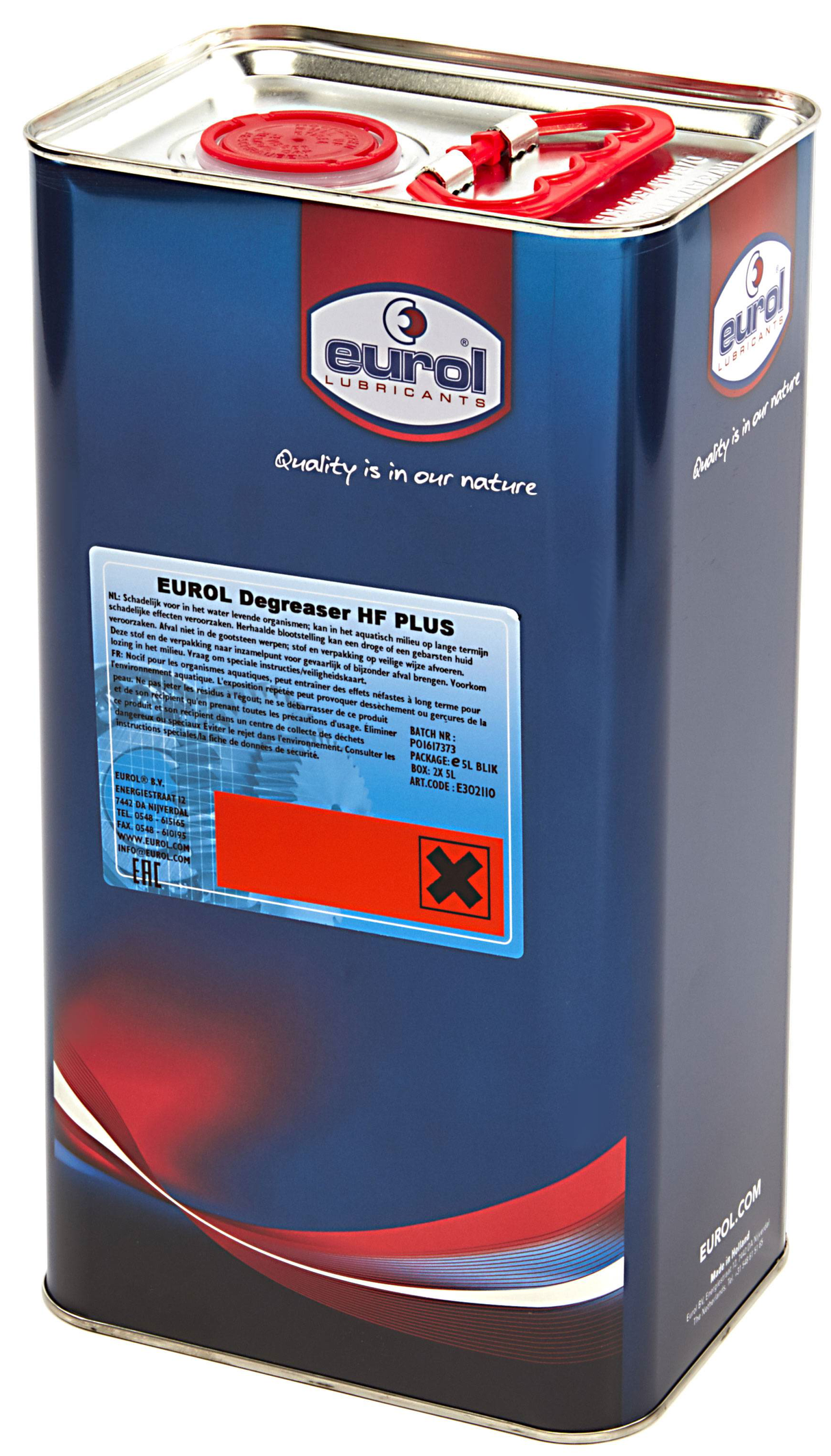 Eurol -affald HF plus 5 liter