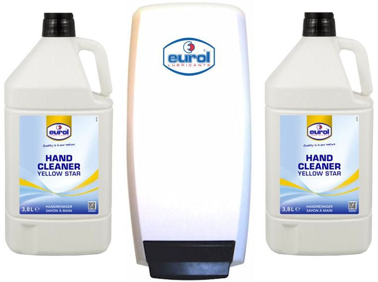 Eurol Handcleaner Starterpack including dispenser