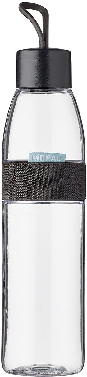 Mepal Trinkflasche Ellipse 700 ml Nordic Black | 2 Stk