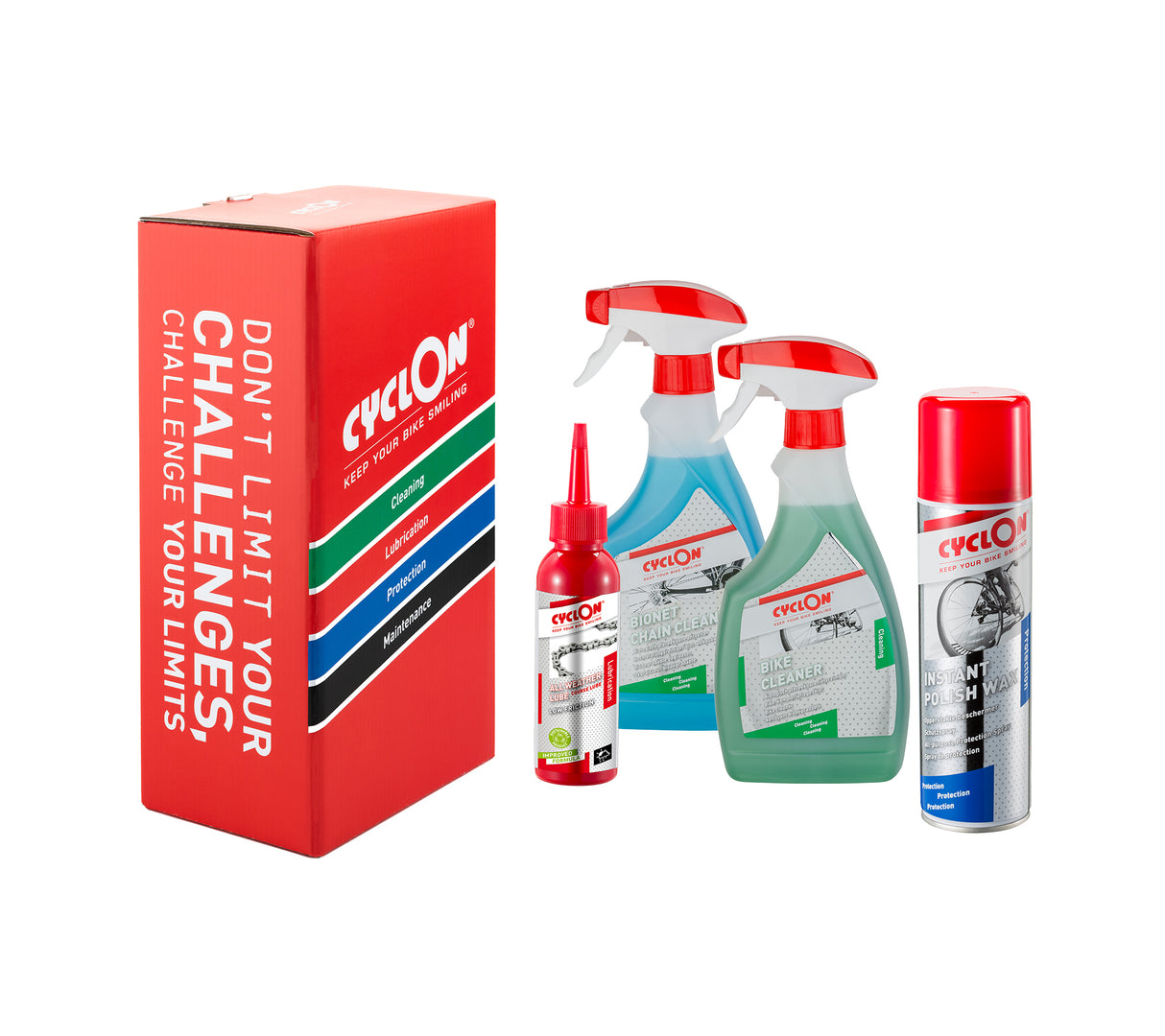 Cyclon Essential Pack alle Wetterschmierungen