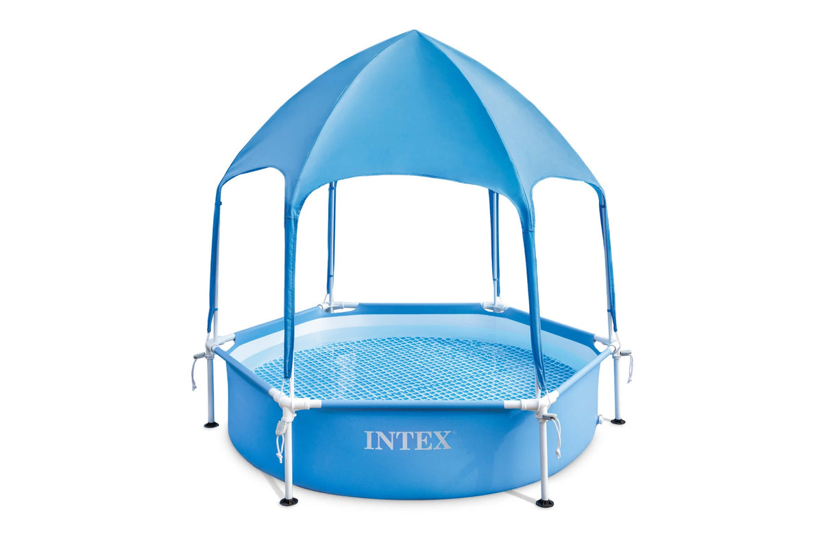 Piscina a telaio a telaio piccolo intex 183 x 38 cm