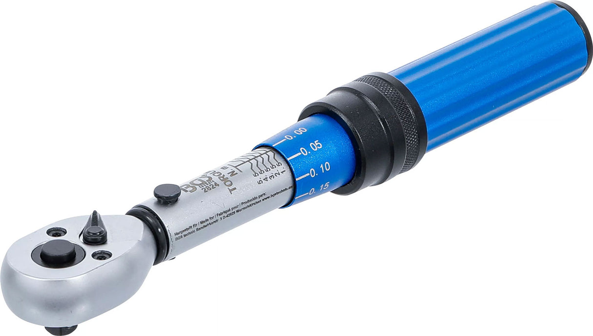 BGS Technic Drehmomentschlüssel 1 4 1-6 Nm