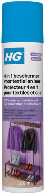 Hg 4 in 1 Schutz für Textilien – 300 ml – wirksam
