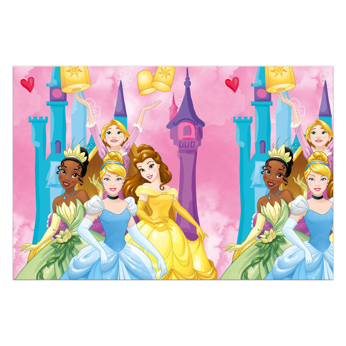 Globos Tablecloth Princess Live Your Story, 120x180cm