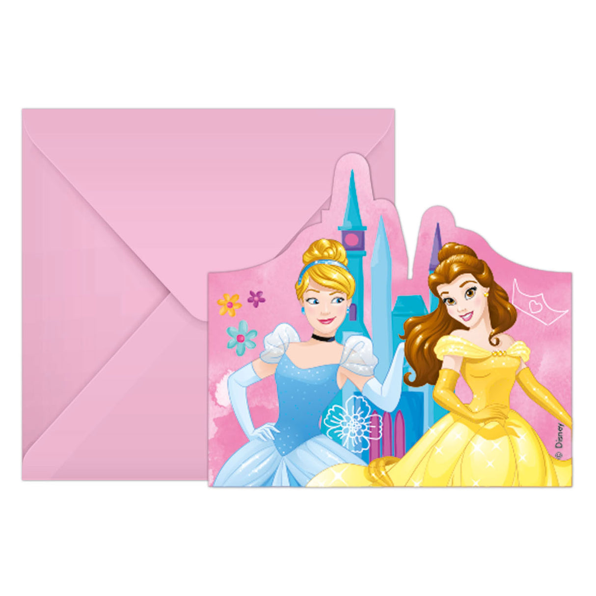 Globos invitations and envelopes FSC Prinse Live Your Story, 6st.