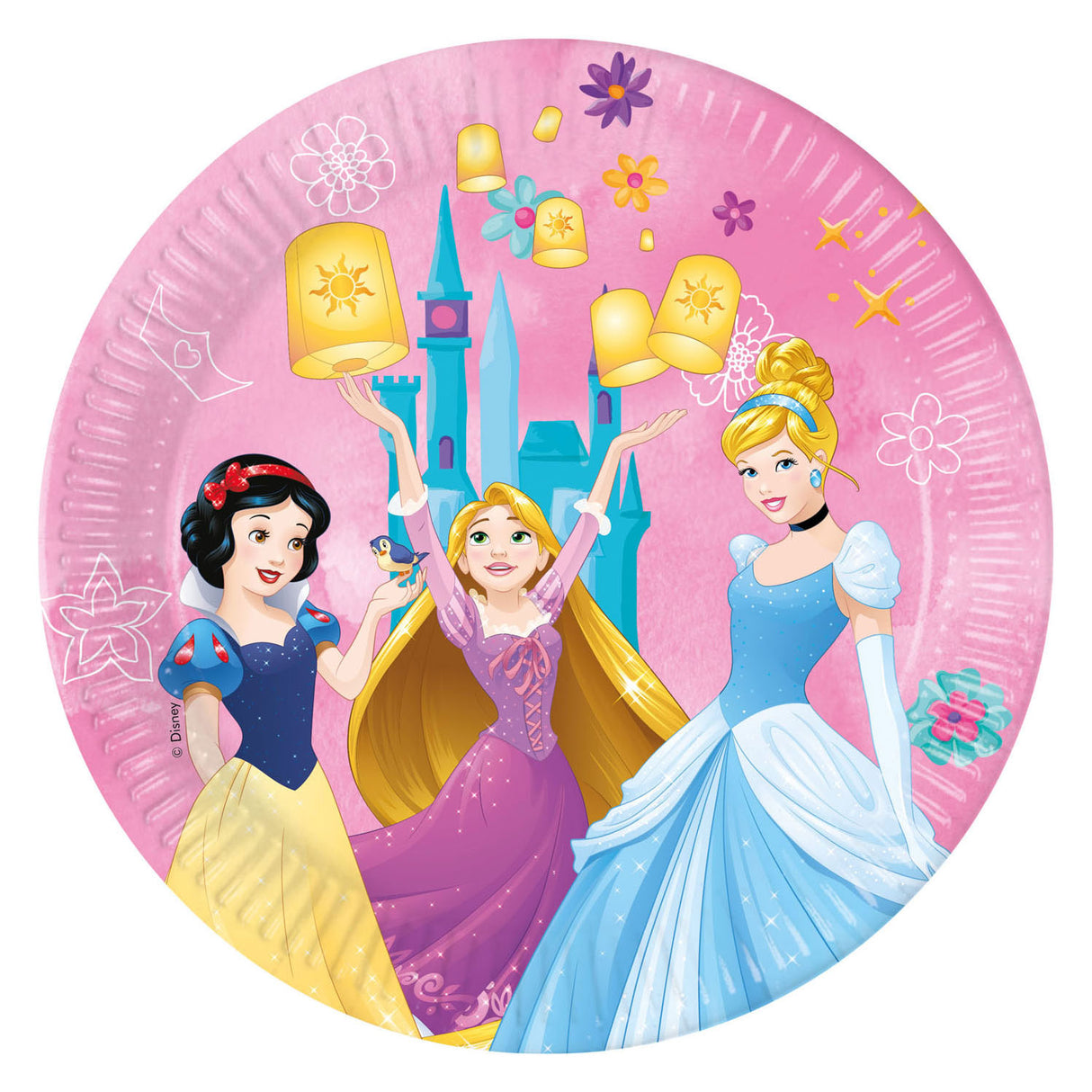 Papierowe płyty FSC Disney Princess Live Your Story, 8st.