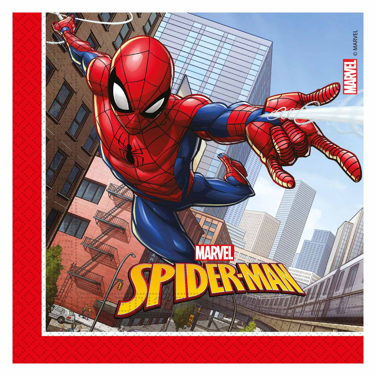 Globos Paper Servietten FSC Spider-Man, 20st.