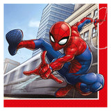 Globos Pabeier Servietten FCKININS FCSS Spider-Man, 20st.