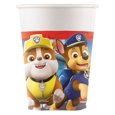 Globos Pappbecher FSC Paw Patrol Rescue Heroes, 8 Stk.