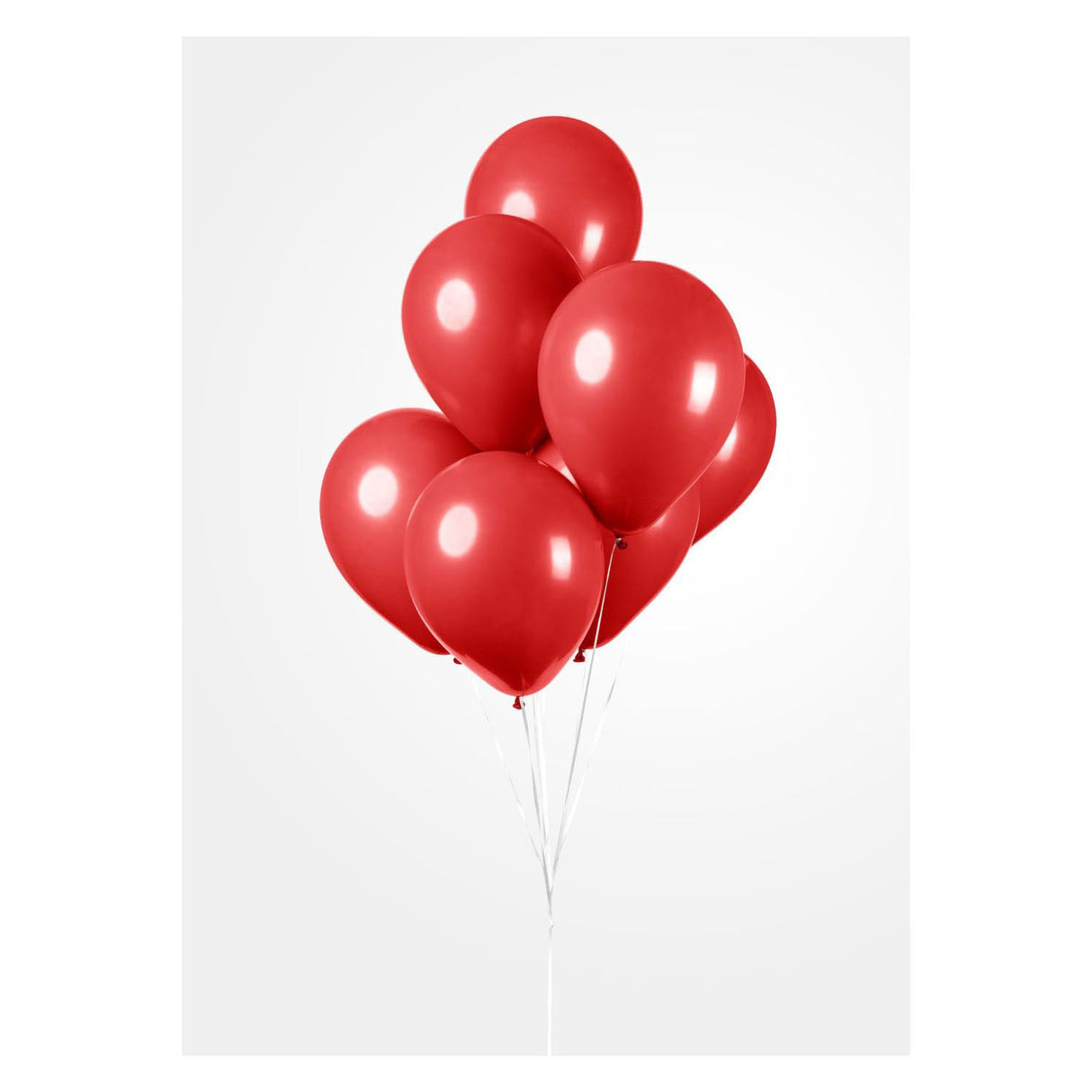 Globos Balloons rot 30 cm, 10st.