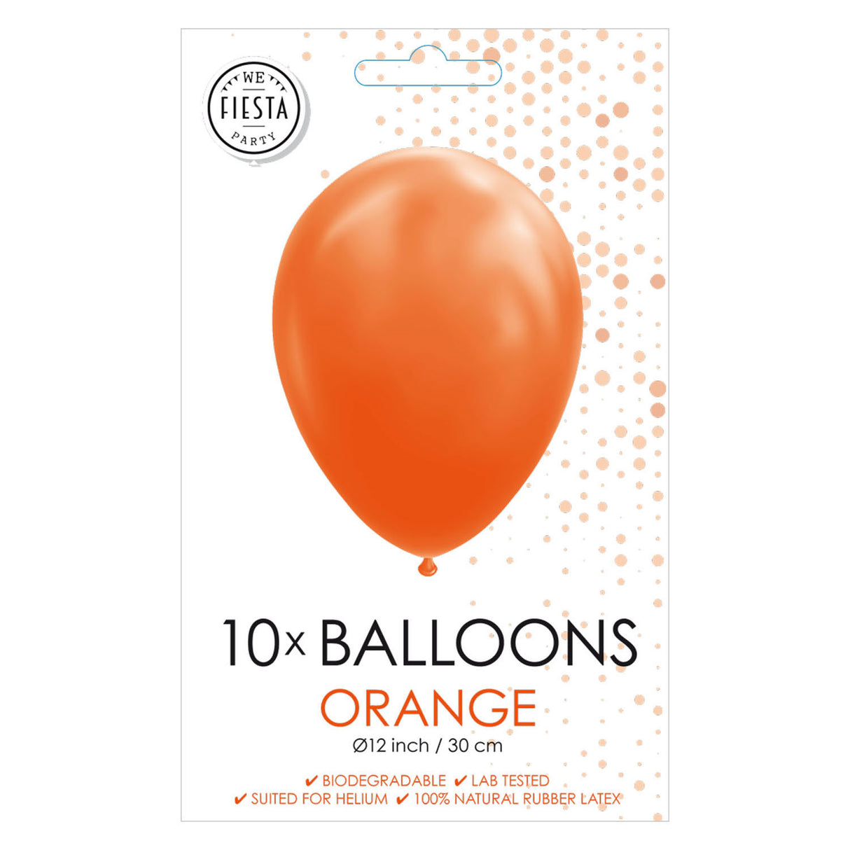 Globos Balloons Oranje 30cm, 10 ..