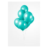 Balloons Globos Turquoise, 30 cm, 10e.