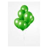 Globos Balloons Lime Green, 30 cm, 10 ..