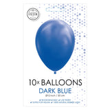 Balloons Globos Bleu foncé 30 cm, 10e.