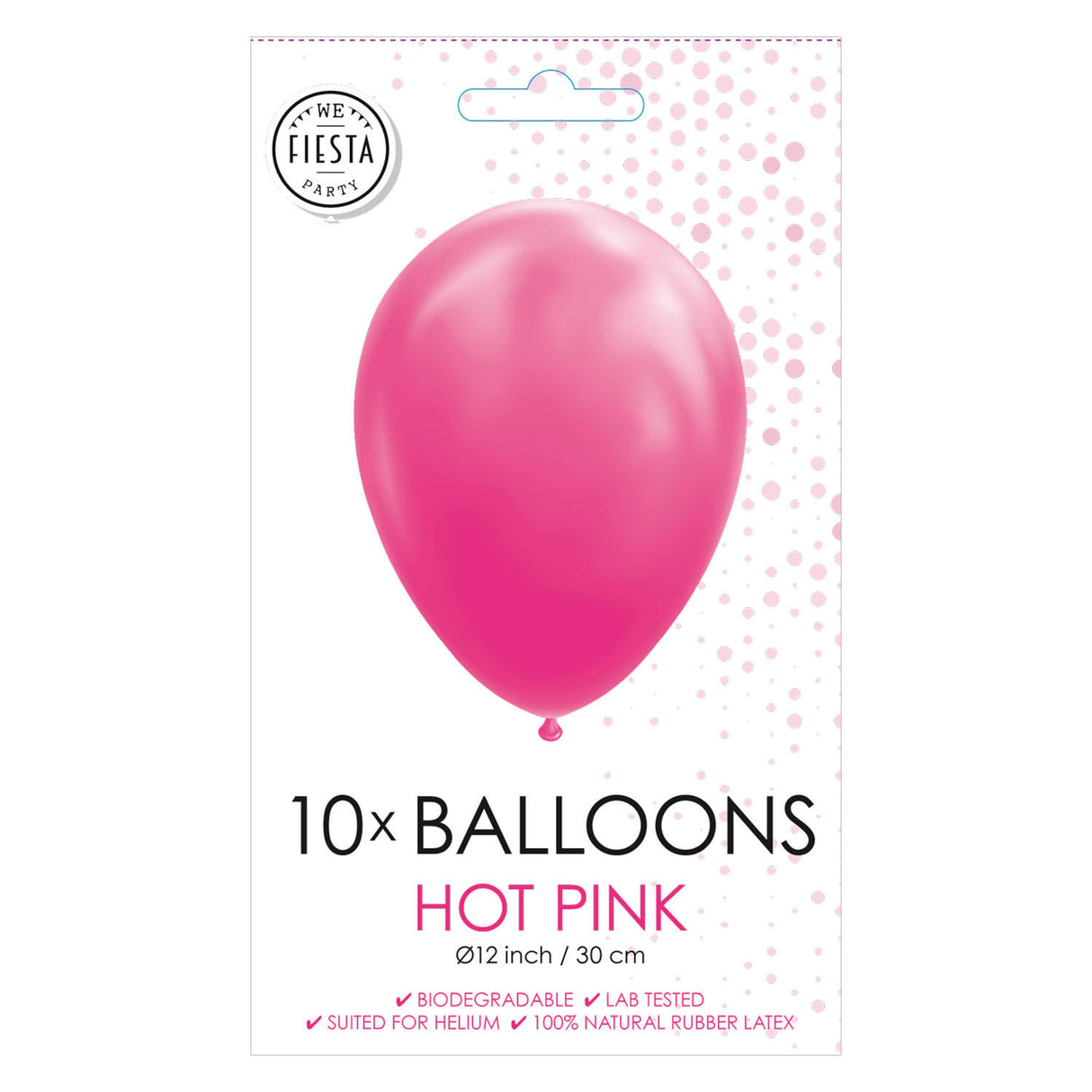 Globos baloni trdo roza 30 cm, 10st.