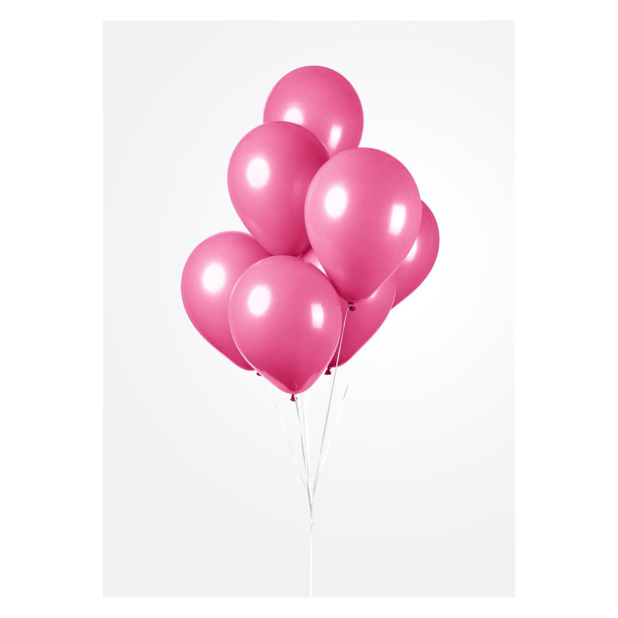 Globos baloni trdo roza 30 cm, 10st.