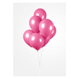 Globos baloni trdo roza 30 cm, 10st.