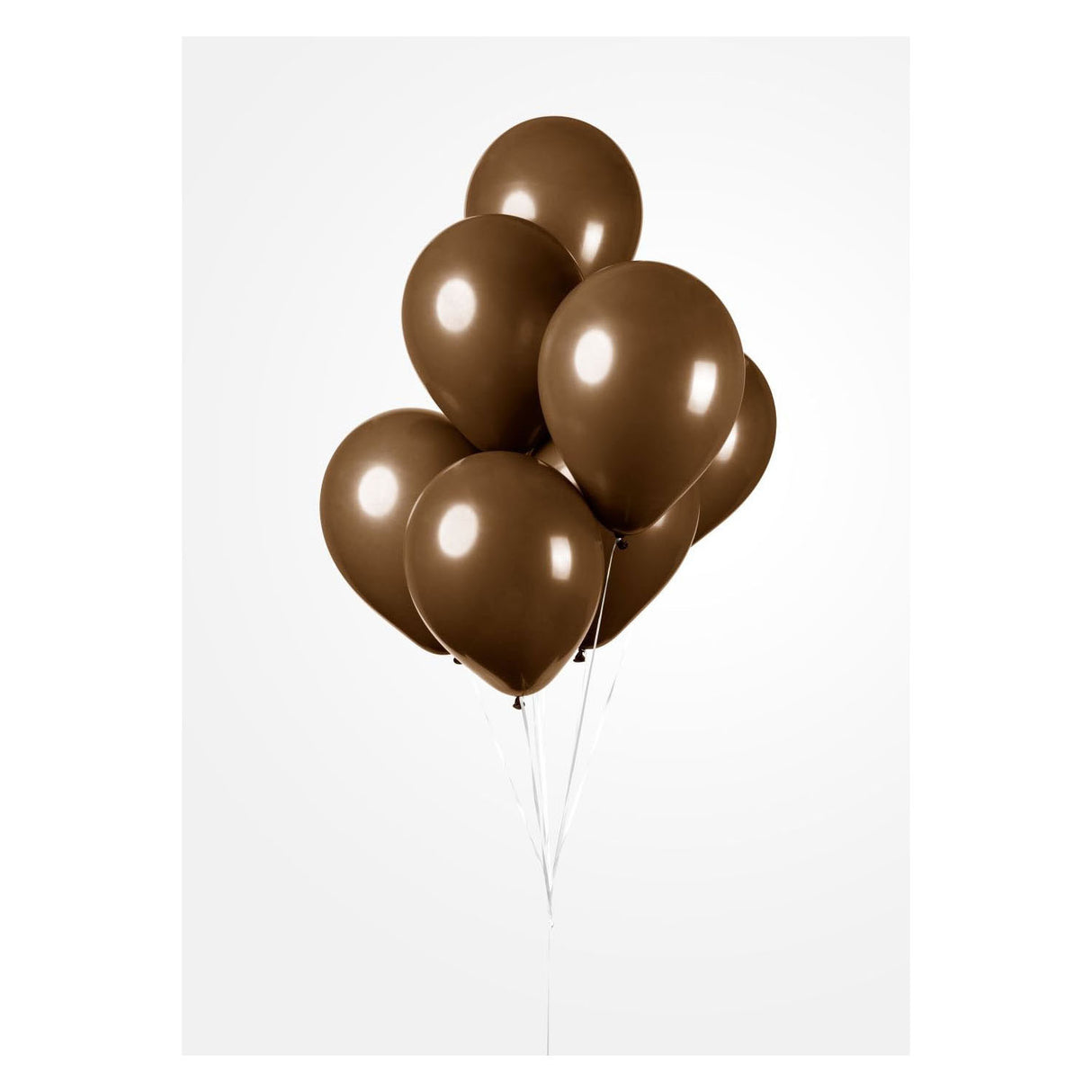 Globos Balloons Brown, 30 cm, 10e.