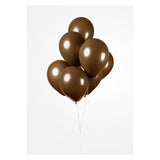 Globos Balloons Brown, 30 cm, 10e.