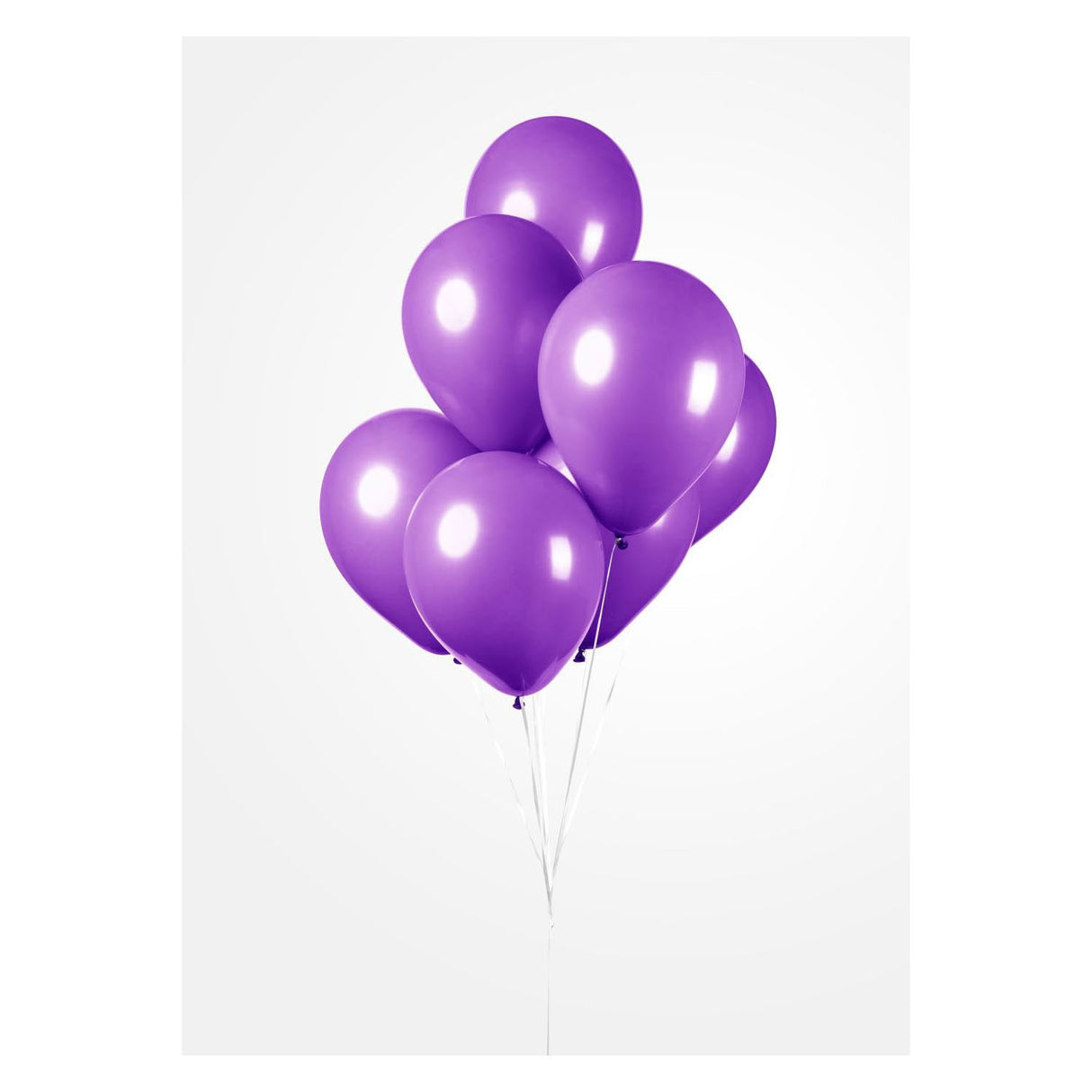 Gloobs Ballonen purpur 30cm, 10st.