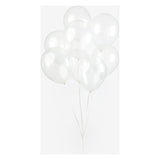 Globos baloni prozorni 30 cm, 10st.