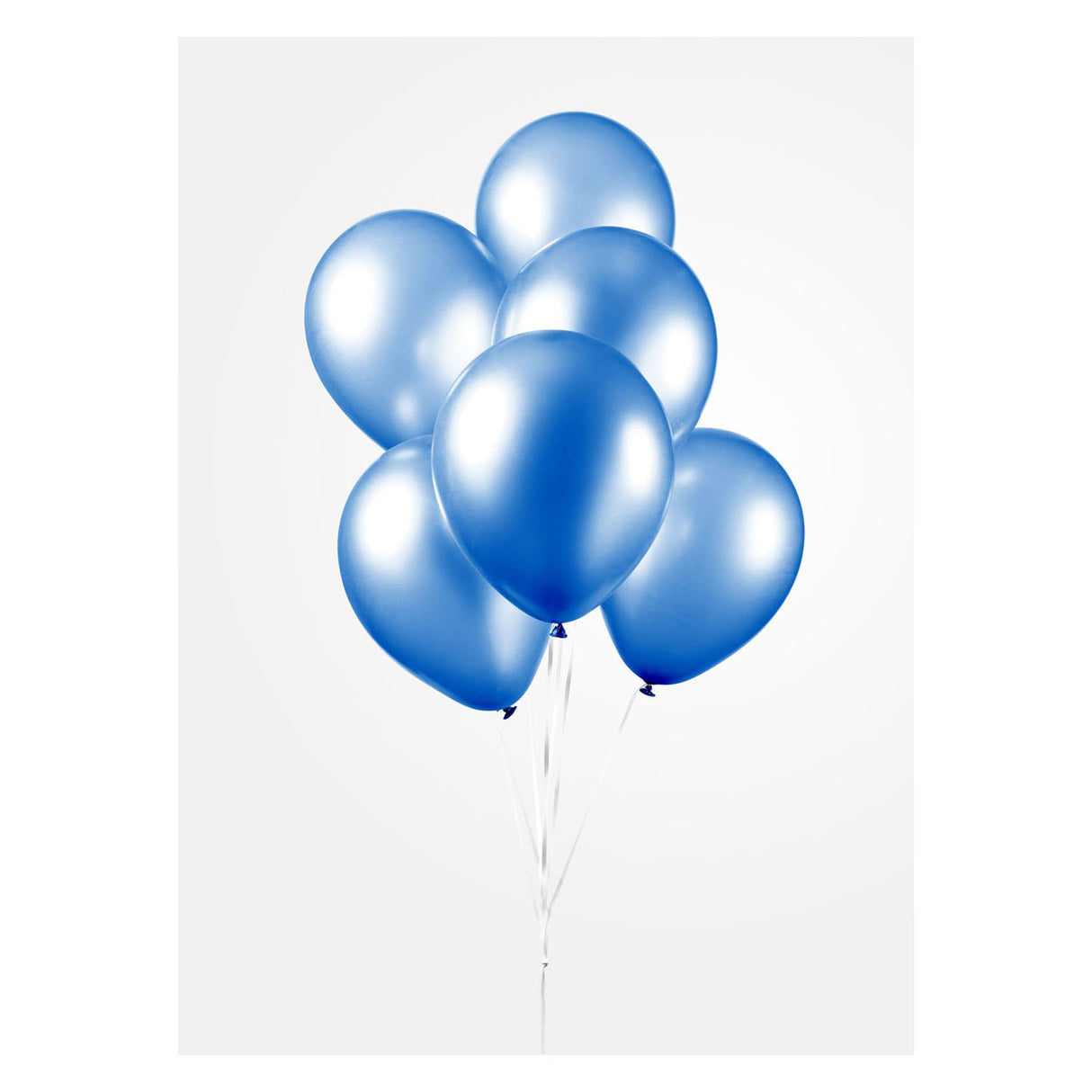 Gloobs Ballonen metallesche Blo 30cm, 10st.