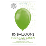 Globos Balloons Lime Green 30cm, 10st.