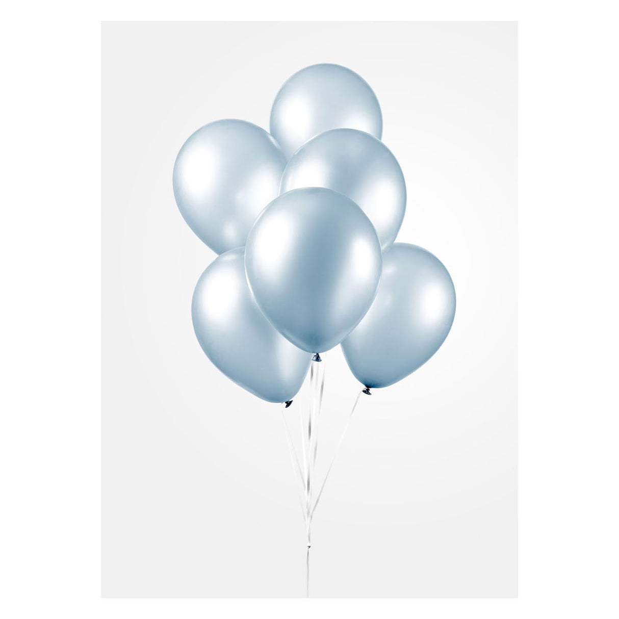 Globos Balloons Pearl Light Blue 30cm, 10t.