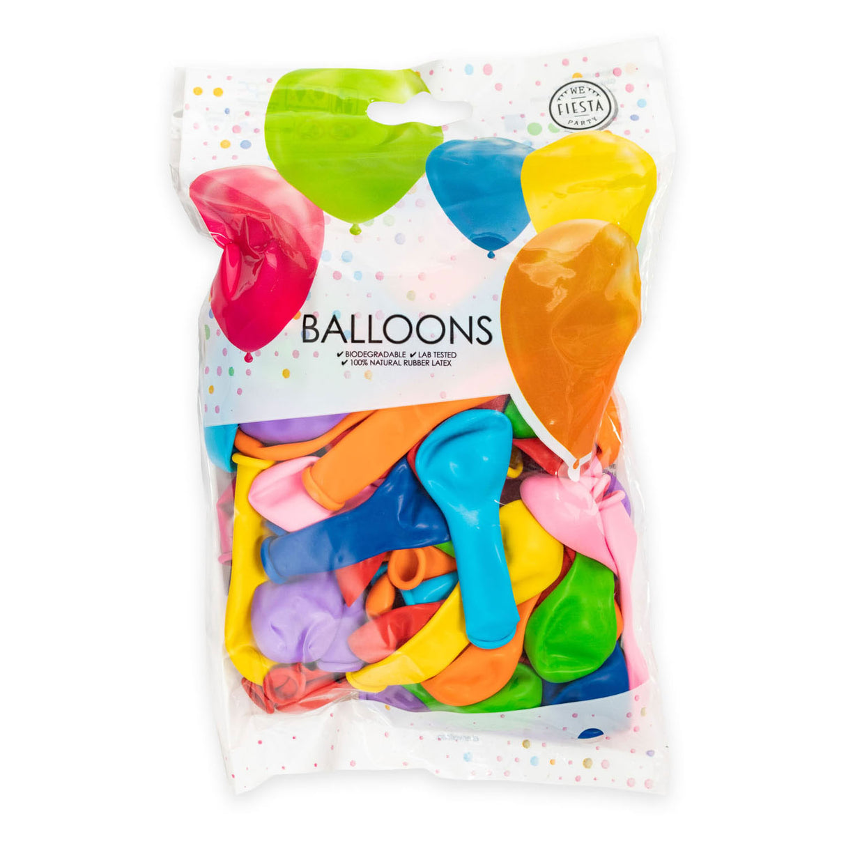 Balóny globosu smíšené barvy 13 cm, 100.