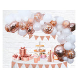 Globos Boog Set Gold Rose