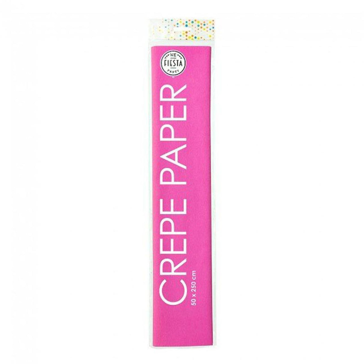 Paper Globos Crepe Rose dur, 50x250 cm