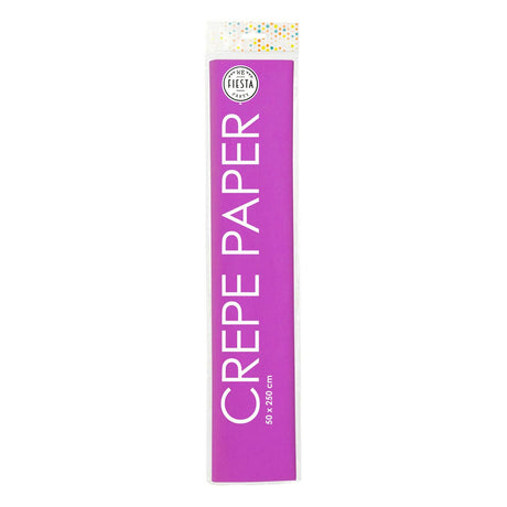Globos Krepppapier violett, 50x250cm