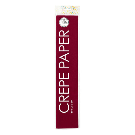 Globos Krepppapier Bordeaux, 50x250cm