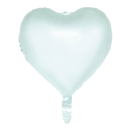 Globos Folienballon 18 Zoll Aquarelle Herzen - Pastellgrün