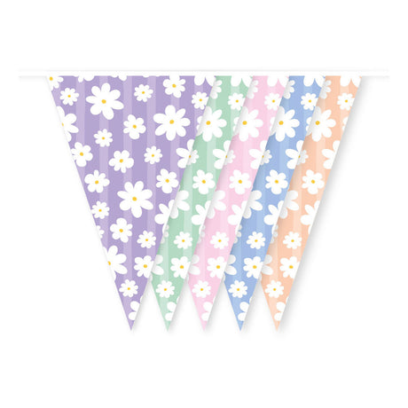 Globos-Flaggenlinien-Gänseblümchen – 10 m