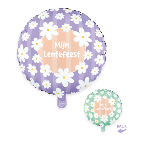 Globos Folienballon 18 Zoll rund Gänseblümchen meine Frühlingsparty