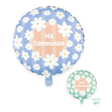 Globos folieballon 18 inch rond madeliefjes ma communion