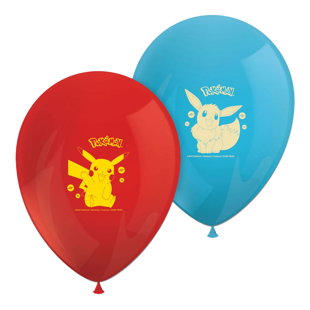 Globos Ballons Pokémon - 8 Stk.