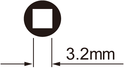 ICetoolz Spaak Nippelschlüssel 12b3 für 3,2 mm (quadratische) Nippel