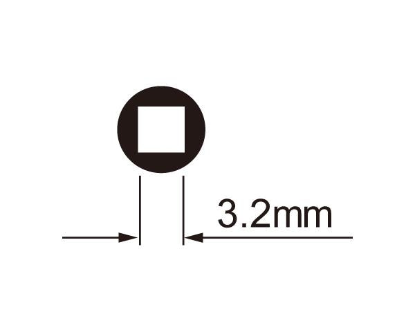 Icetoolz Spaak Nipple Key Icetoolz 12B7 for 3,2 mm (firkantet brystvorter)