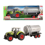 Traktor mit Wassertank grün 20cm