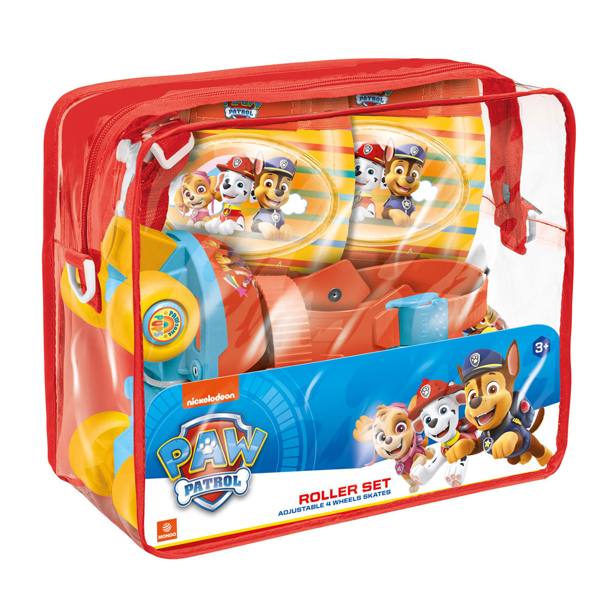 Mondo Paw Patrol Roller-skøyter med beskyttende sett, MT 22-29