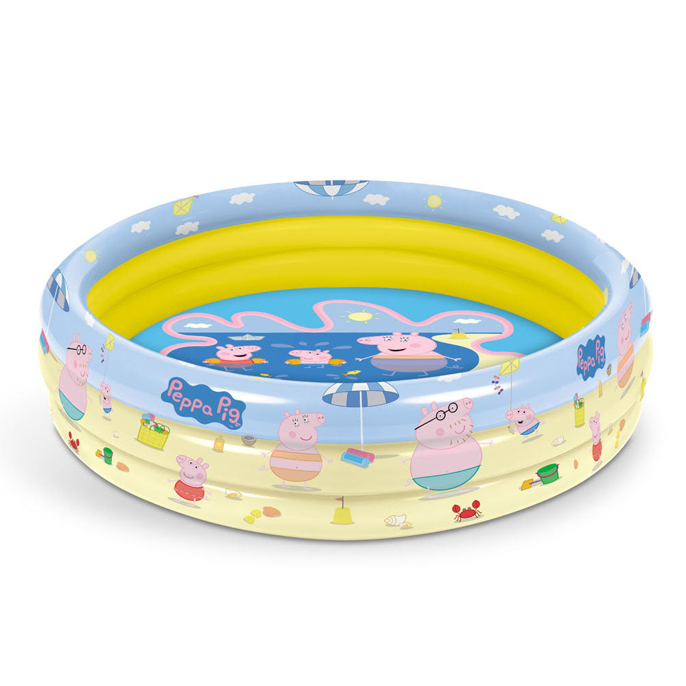 Mondo Peppa Pig Swimming Pool 3-Rings, 100cm