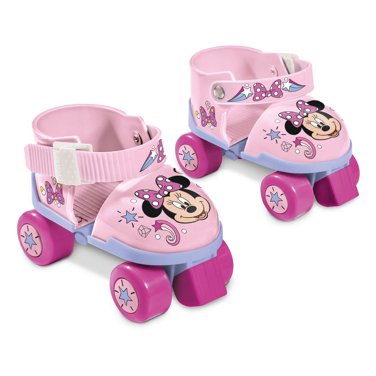 Mondo Minnie roller skating with protective set