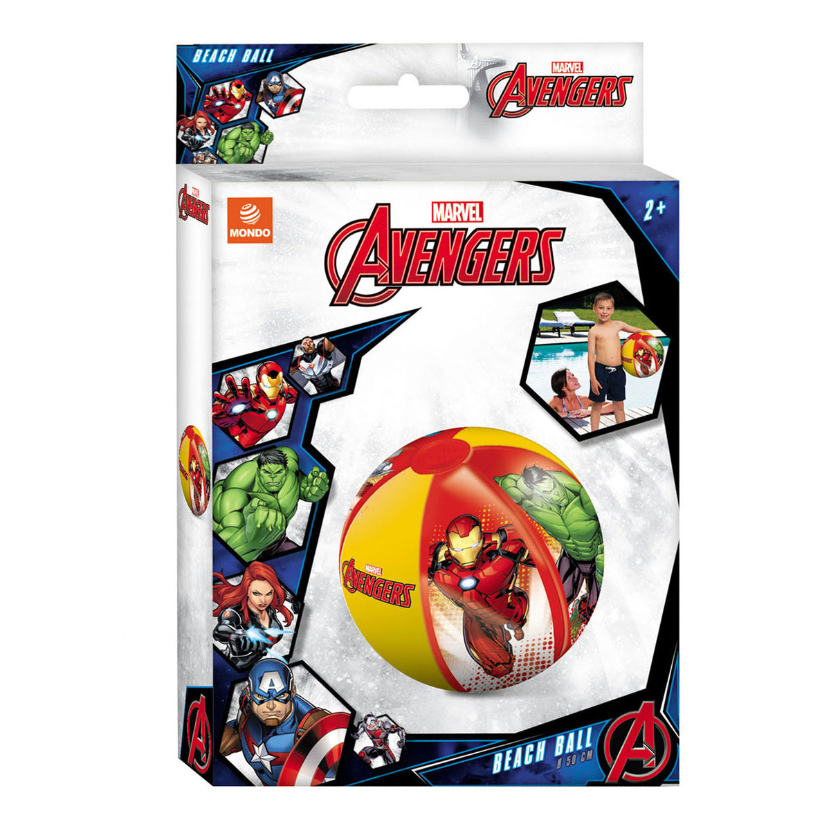 Mondo Strandball Avengers, 50 cm