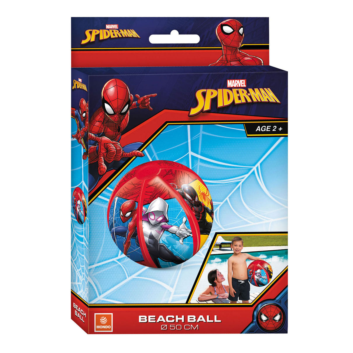 Mondo Beach Ball Spiderman